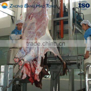 Cattle Skin Removing Machine With Motorized Elevating Roller for Cattle Slaughterhouse photo-3