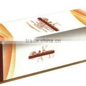 Delicious cake gloden long box