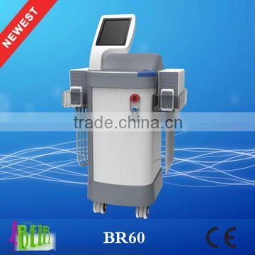 4D four wavelength lipo laser weight loss machine with 12 pads 528 diodes lipolaser BR60