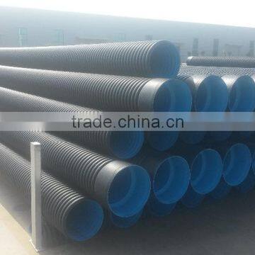 SN8 Socket joint Corrugated HDPE Pipe