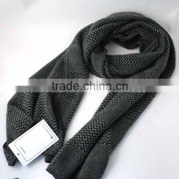 jacquard knitting pattern spanish warm knitted man scarf