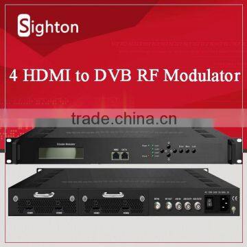 MPEG 2 MPEG 4 HD to DVB-T Encoder Modulator