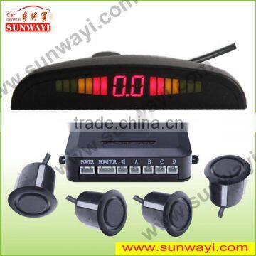 LED reverse parking sensor with sound switch