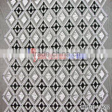 China Supplier And Manufacturer New Geometric Pattern Knitted Fabric Geometric Fashion Design photo-3