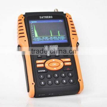 Stocks SATHERO SH-800HD DVB-S2 digital satellite signal meter finder dvb-S2 digital satfinder Sathero SH800HD satellite finder