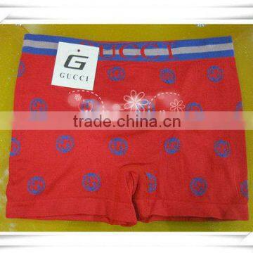 red colorful sexy style comfortable boxers underwear