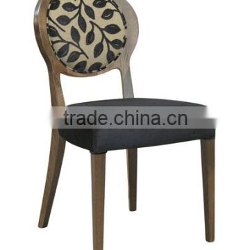 Modern Used Restaurant Dining Chairs Rubber Wood Frame HDC1293 photo-6