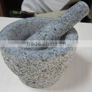 Stone Mortar and Pestle, Granite Stone Mortar, Mortar and Pestle photo-2