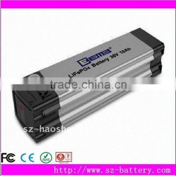 High Voltage 36V 10Ah Motorcycle Battery