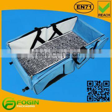 Enrich Baby Travel Cot Bed Bassinet Easily Convertible Diaper Bag Baby Crib Folding Bassinet Bed photo-2