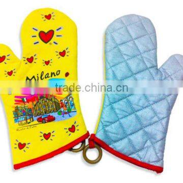 2013 New Milano printed oven gloves