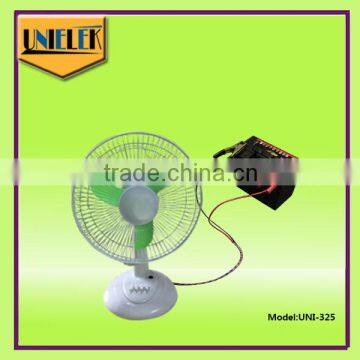 12 volt rechargeable fan solar charger fan light high quality table fans solar