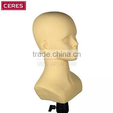 Factory Custom Cosmetology Bald Mannequin Head photo-4