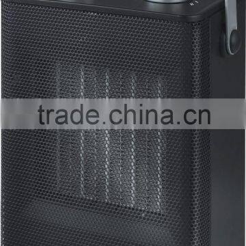 PTC ceramic heater 2KW with tip-off switch with overheat protect metal housing GS CE EMC