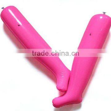 Hold thick PVC big size new inflatable boots support