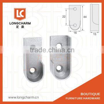 pipe hanging galvanized Clothing rail bracket