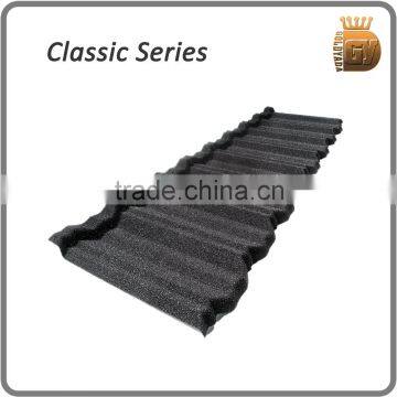 Classical Colorful Stone Coated Metal Roofing Tiles/Metal Corrugated Tile Roofing Sheets/Stone Chip Coated Metal Roof Tile Sheet photo-2