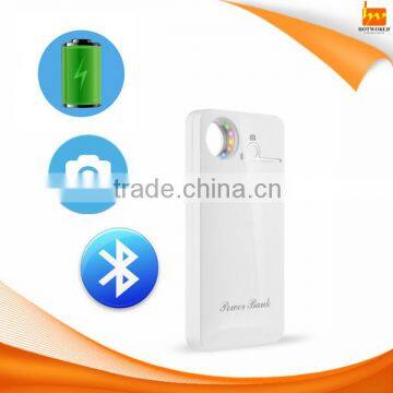 Portable 3000 mah selfie stick charger IOS Android mobile power bank