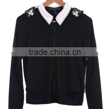 Knitted Zipped Cardigans for Women Fashion Cardigan Trendy Cardigan