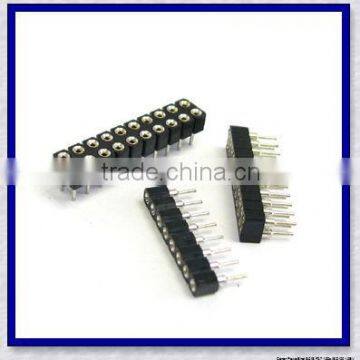 SIP Socket Connectors pitch 2.54mm