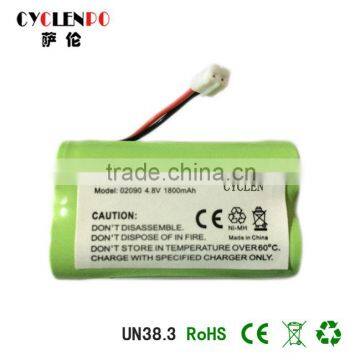 4.8v aa 1800mahNi-mh Aa 4.8v Rechargeable Ni Mh 4.8v Rechargeable Power Tool Battery High Quality Ni Mh battery