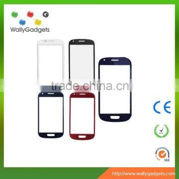 Replacement white 4.0 inch Screen outer Glass lens for Sam/sung galaxy S3 mini replacement