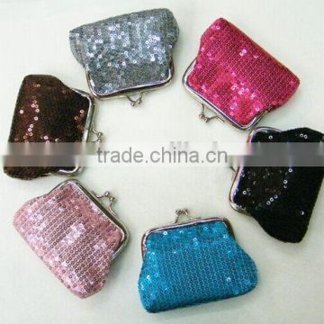 Small Sequin Candy Change Purse/ Coin Bag/ Wallet For Girl