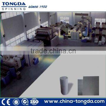 TDGF thermal bonded, glue free wadding production line/ nonwoven machinery