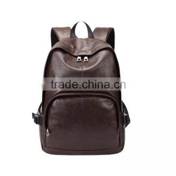 6 litre genuine leather laptop rucksack for men