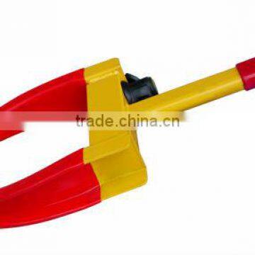 Wheel Clamp - Metal - for caravan, boat, car, trailer