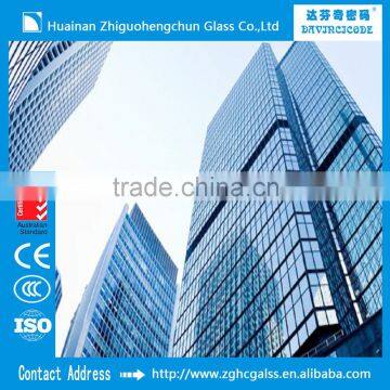 Clear Tempered Glass Green Glass Panels