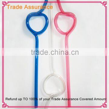 Crazy Party Funny Kids PVC Art Drinking Straw Food-grade Plastic Straws