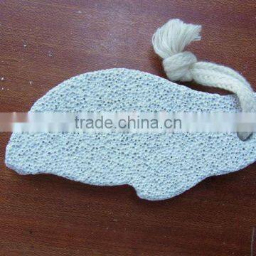 Useful glass pumice stone