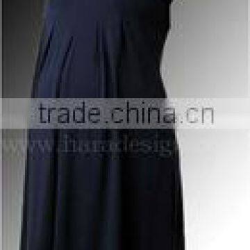 maternity dress in organic stretchable cotton or bamboo with UV protection