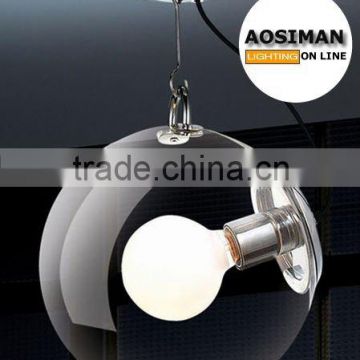 glass ball pendant light