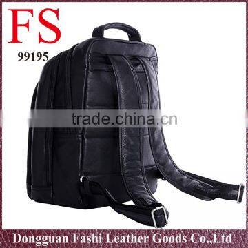 100% Genuine Leather Outdoor Hiking Backpack photo-4