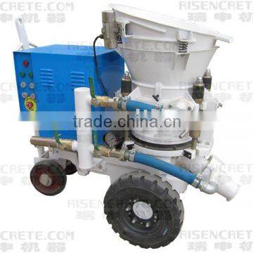fast delievered concrete spraying machine