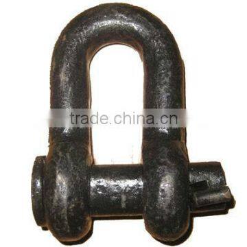 D Forelock Shackle Fitted with Oval Pin