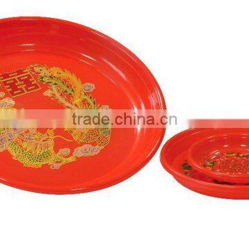 plastic round plate