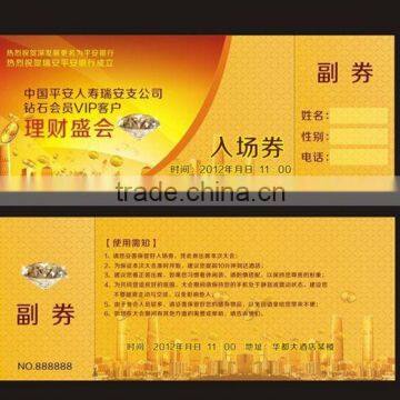 thermal paper event ticket printing cheap price                        
                                                Quality Choice