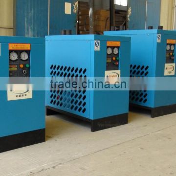 Refrigeration compressed air dryer for screw air compressor