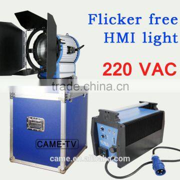 220V CAME-TV 2500W HMI Fresnel Light Head +2.5/4KW Electronic Ballast