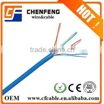 Best price solid CCA Network/lan cable UTP CAT5E.