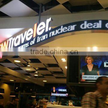 Full Color Flexible Led Display Sign With Low Power Consuption