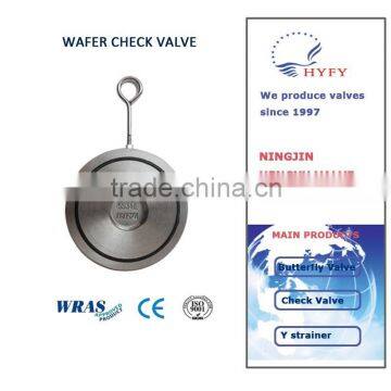 wafer flap check valve