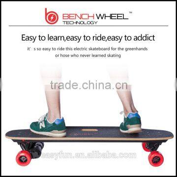 Wholesale price custom wireless remote control motor powered electric skateboards