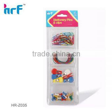 Stationery Clip Set With Alligator Clip