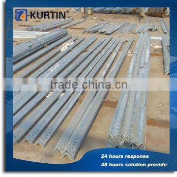 New design steel angle with holes for metal construction