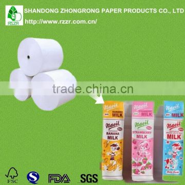 20+320+20gram PE coated paper for fresh milk box