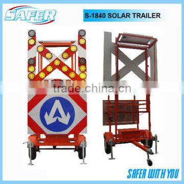 S-1840 Road Traffic Solar Trailer